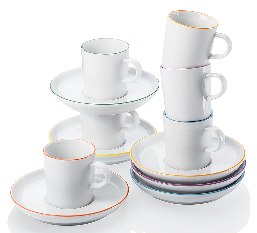 Arzberg Cucina Colori 12 Delig Espressoset arzberg kopen in de aanbieding Arzberg Cucina Colori 12 Delig Espressoset arzberg kopen in de aanbieding